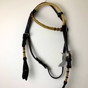 Horse tack Western Brown  Rawhide